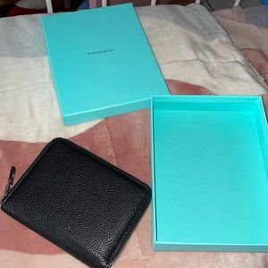 Black Tiffany & Co. Wallet